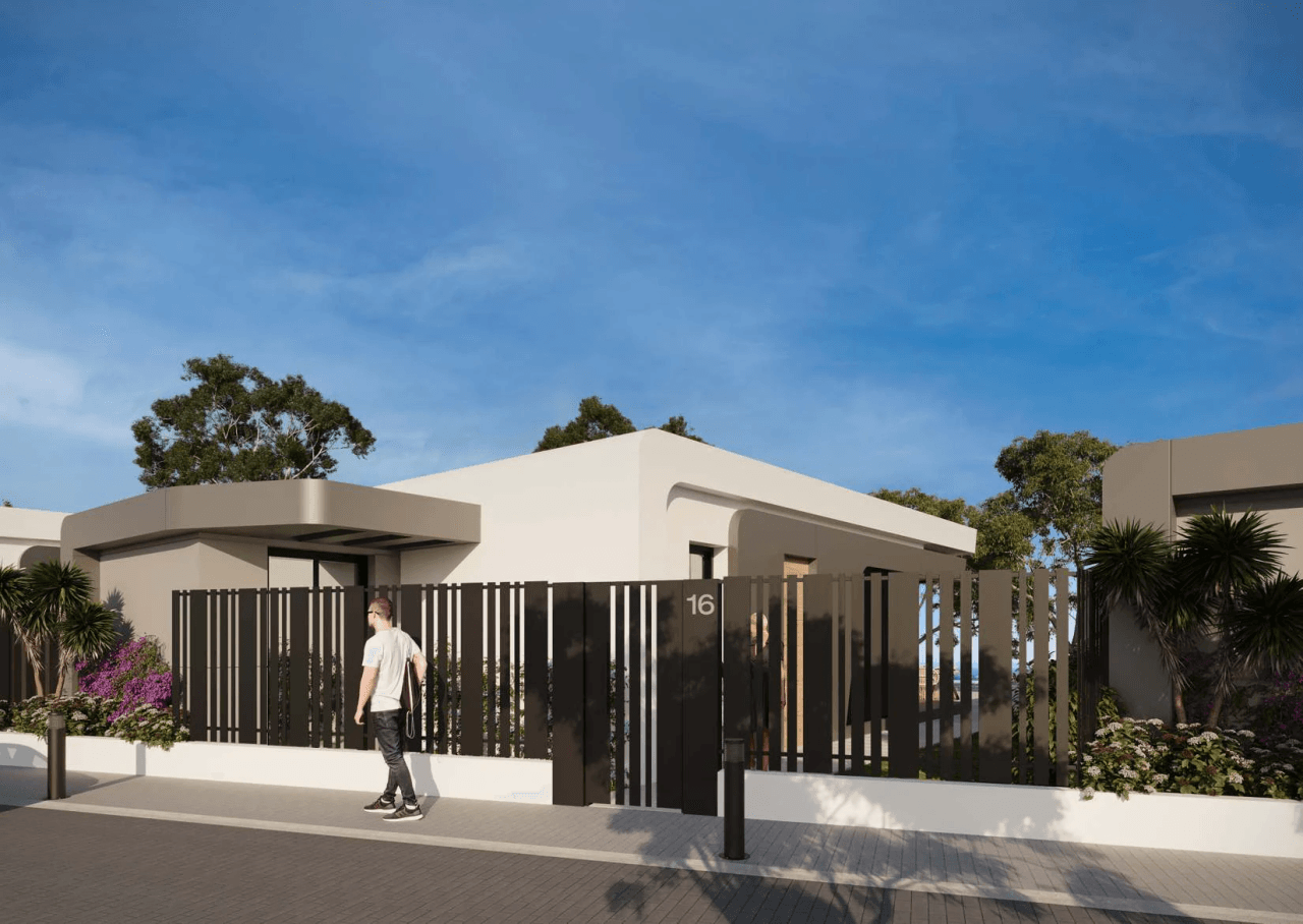 Chalet con vistas al mar y golf cerca de Alicante